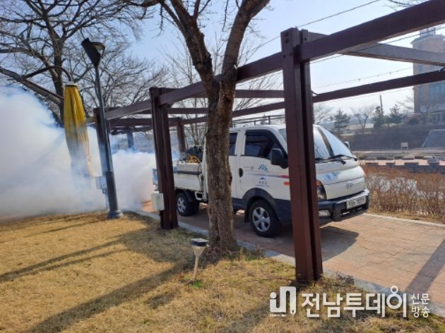 곡성군, 해빙기 일제방역 실시
