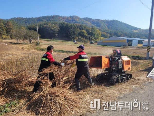 장흥군, 산불재난 국가위기경보 대응 총력