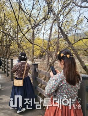구례,곡성,하동,광양 연계 봄꽃 여행 모바일 스탬프 투어 대 흥행