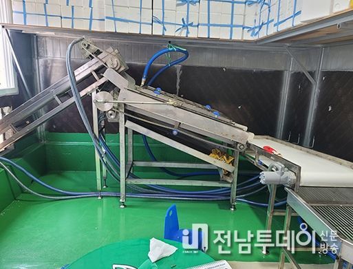 홍합자동화시설(선별기)