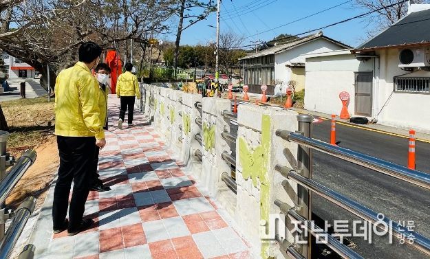 13일 실시된 학교 주변 위해요인 안전점검