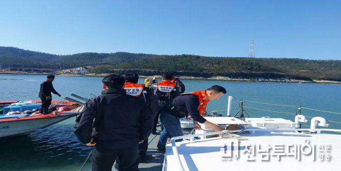 완도해경, 해양안전 저해사범 특별단속 시행