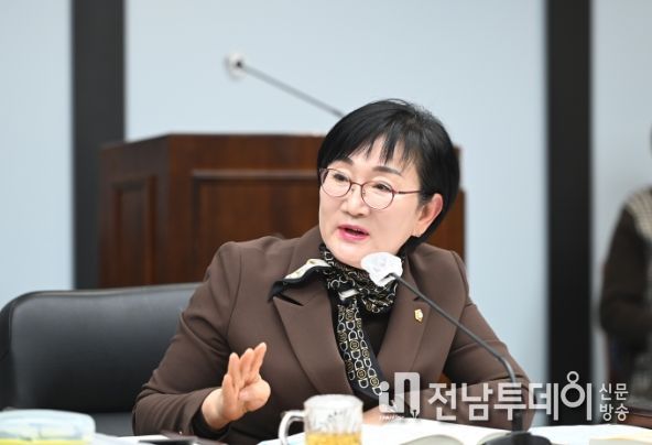 서구의회 김수영 의원이 상임위원회 회의에서 발언을 하고 있다. (사진 = 김수영 의원 제공)