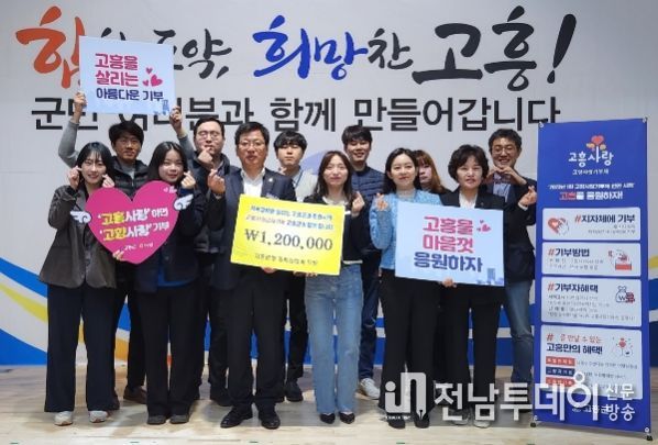 고흥군-춘천시 경제업무 담당부서 고향사랑기부금 교차기부