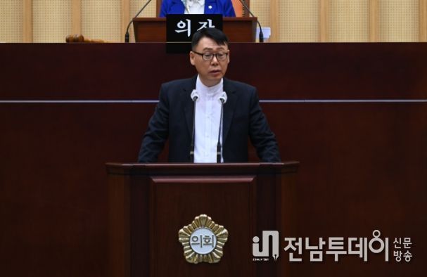발언 중인 오광록 의원(사진 = 오광록 의원 제공)