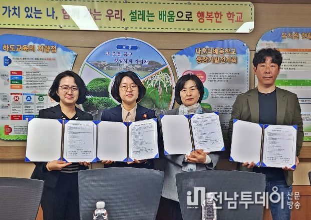 지역 유관기관과 업무협약식