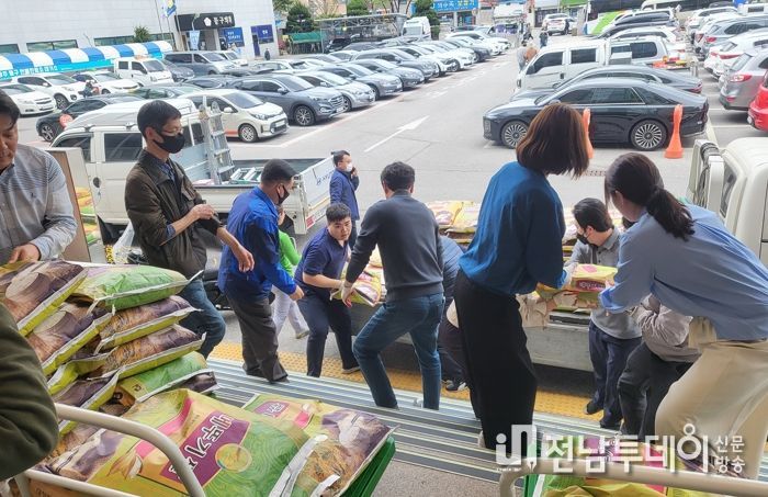 광주광역시 동구, 익명의 기부 천사 7번째 백미 나눔 ‘훈훈’