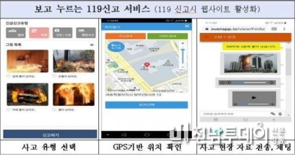 진도소방서, ‘보고 누르는 119신고’ 추진 홍보