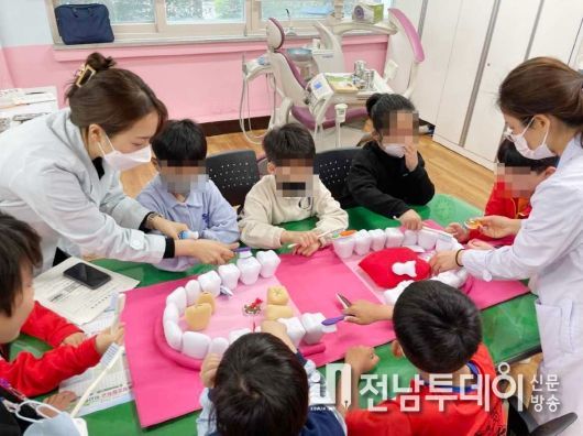 광산구 초등학교 구강보건실 운영 사진