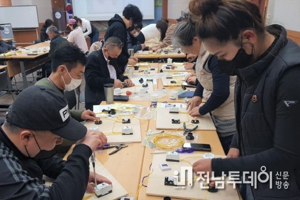 장성군, 초보 농업인에 전기안전교육 제공