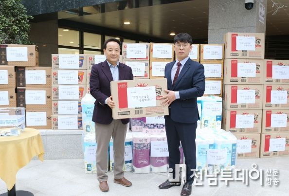 광주 동구 계림2동, 계림아이파크SK뷰 이웃사랑 실천