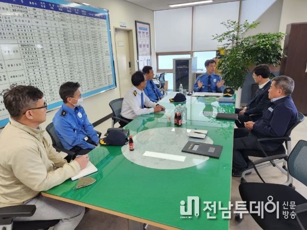 완도해경, 봄 행락철 맞아 다중이용선박 지휘관 현장 점검
