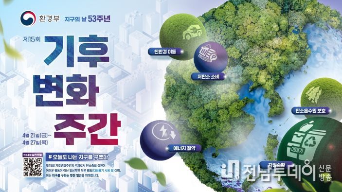 광양시, 지구의 날 맞아 제15회 기후변화주간 운영