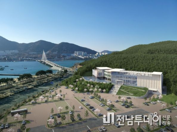 여수시립미술관 임시 조감도