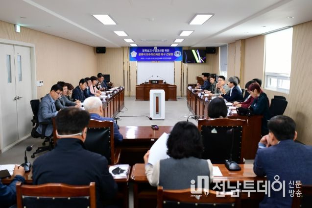 광산구의회, 장록습지 수질개선 ‘분류식 하수처리사업’ 간담회