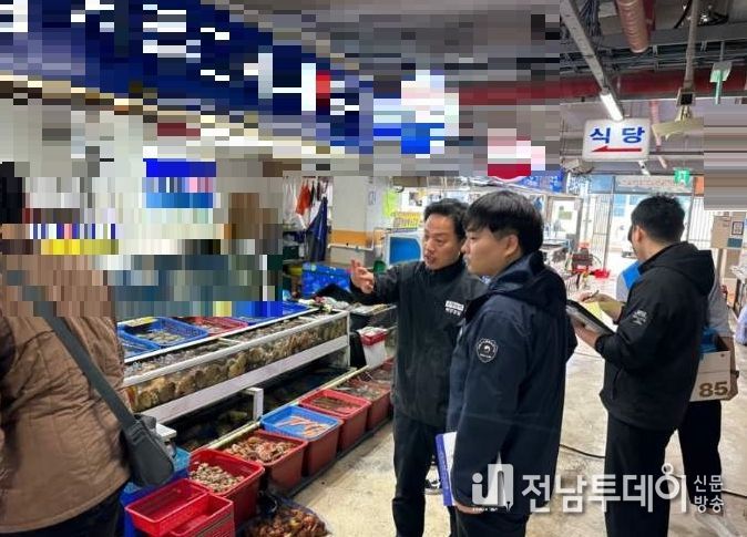 완도해경, 수산물 원산지 점검으로 건전한 소비문화 정착海