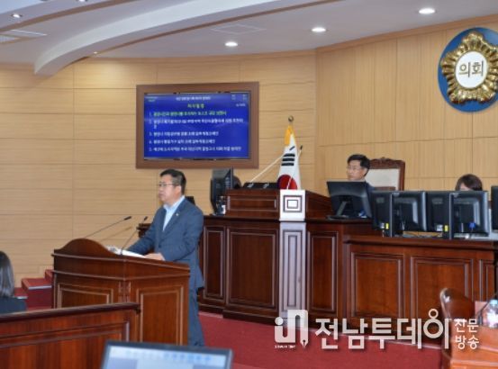 광양시의회 “광양시민과 광양시를 무시하는 포스코 규탄 성명서” 발표