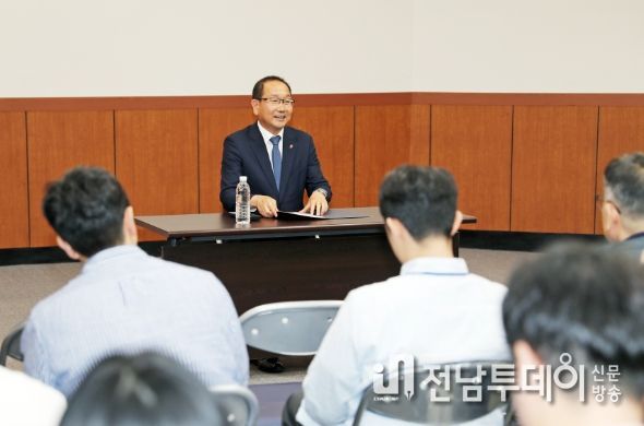 강병삼 제주시장, 제주시 기술직 공무원과 함께 역량 강화 방안 모색
