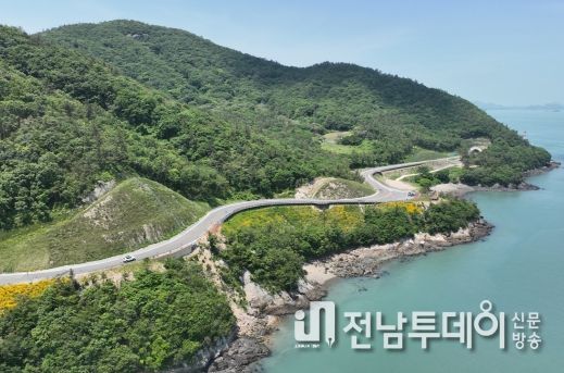 “해남팔경 주광낙조를 한눈에”화원 해안도로 열렸다