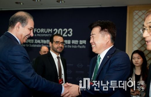 주한 아랍대사 면담