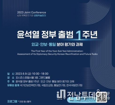4개 국책연구기관 공동학술회의 웹초청장