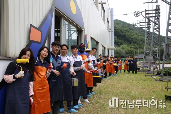 광주도시철도, ‘어린이 안전체험관’ 벽화 그리기