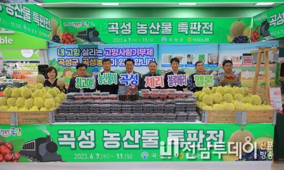 곡성군, 지역특화작목 판촉행사 개최