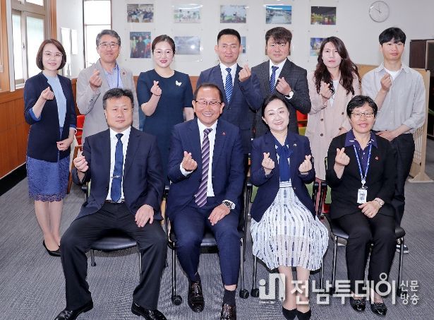 우호협력도시 중국 훈춘시 방문단