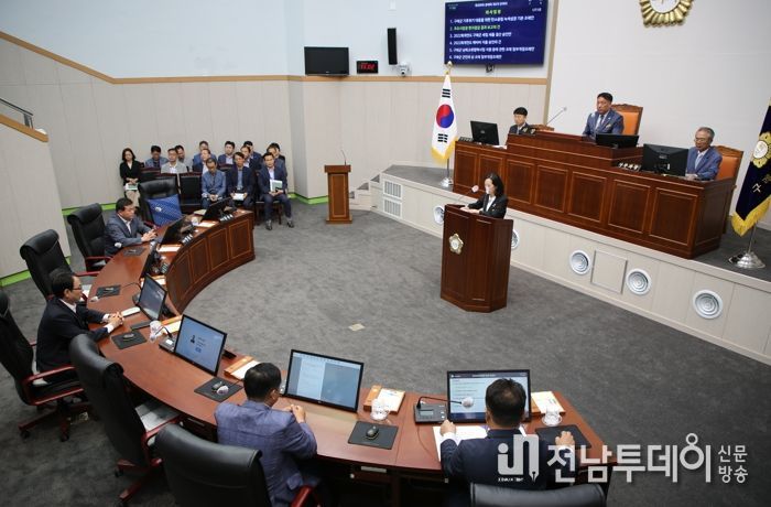 구례군의회, 제300회 정례회 폐회