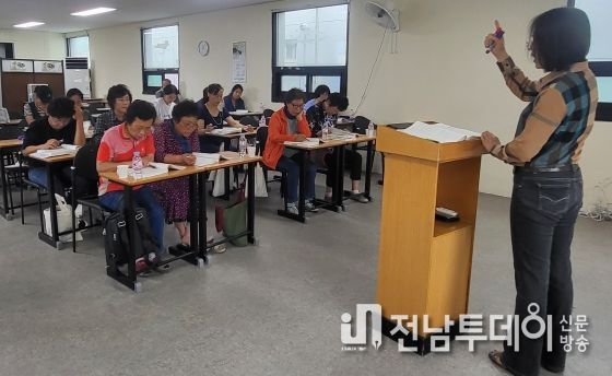 보성군, 여성 취․창업 교실 요양보호사 자격증 취득반 운영