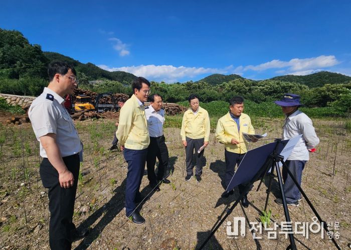 광양시, 여름철 풍수해 대비 재해위험지역 현장 점검