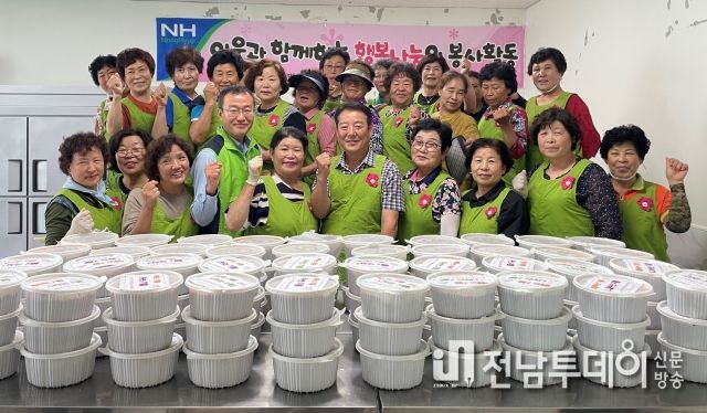 보성군, 벌교농협 농가 주부 모임 열무김치 나눔 봉사
