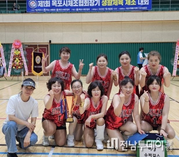 목포시 하당슈퍼걸즈 에어로빅팀, 2023년 제1회 목포시체조협회장기 생활체육 체조대회 입상