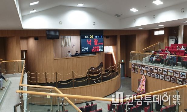 안우진 제주시 부시장, (사)한국경주마생산자협회 경매장 방문