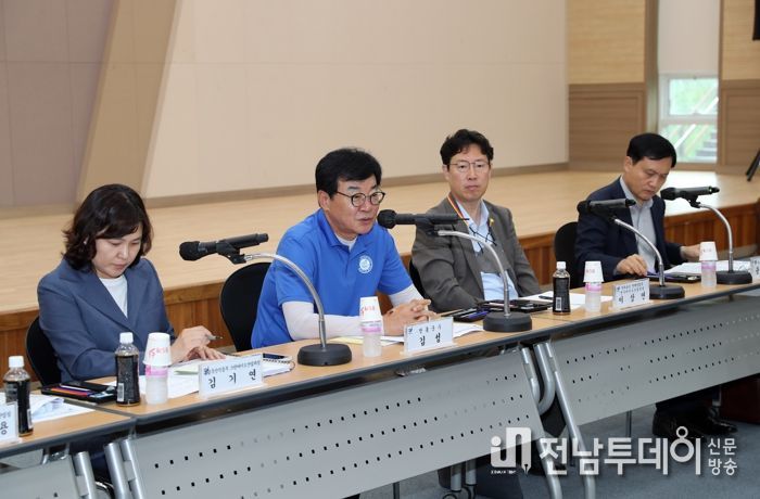 장흥군서 ‘전남 그린바이오 기업 현장 간담회’ 열려