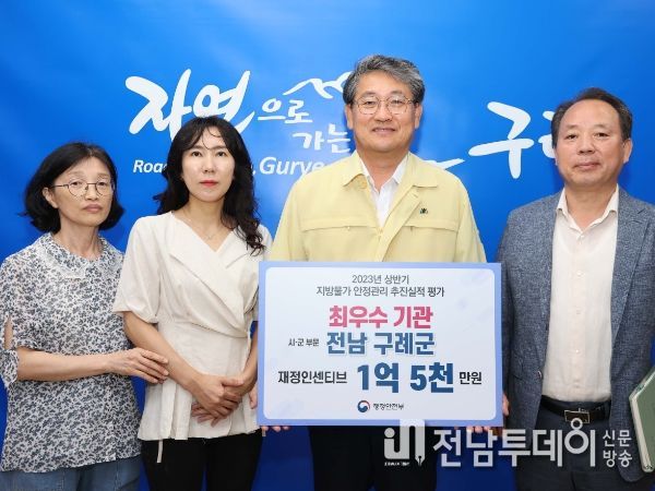구례군, 상반기 지방 물가 안정관리 최우수기관 선정