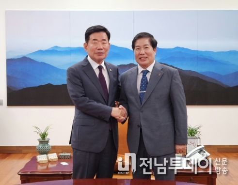 고흥군수, 국비 확보를 위해 국회 방문 건의
