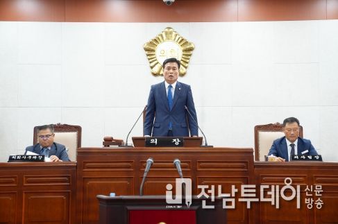 장흥군의회, 제283회 임시회 폐회