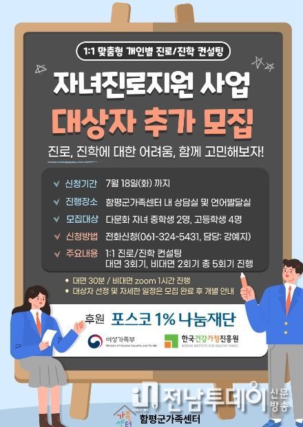 함평군가족센터, 다문화가족 자녀 진로지원 프로그램