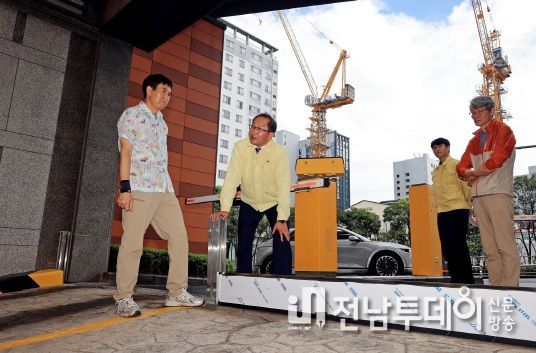 강병삼 제주시장, 집중호우 대비 재해취약지 현장 점검