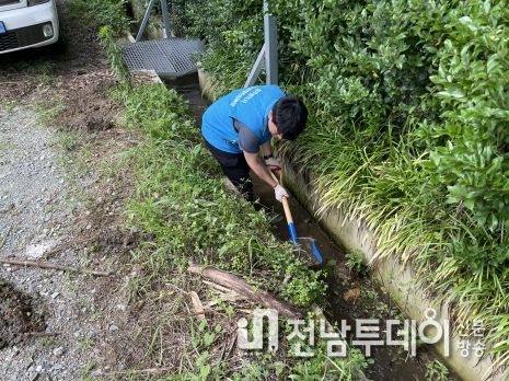 광주북구시설관리공단, 장마철 집중호우 취약시설 배수로 정비 등 복구활동 펼쳐
