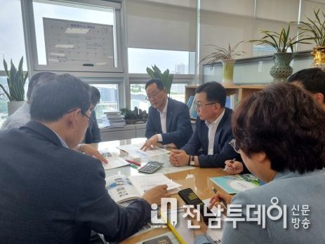 명현관 해남군수“기후위기 대응 국가적 대비책 마련할 때”중앙부처 방문 현안사업 건의