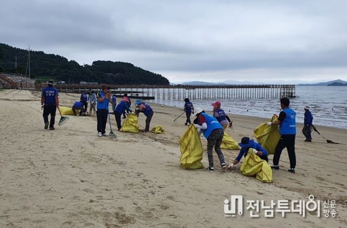 완도해경, “깨끗海 바다sea” 해양 정화활동 나서다