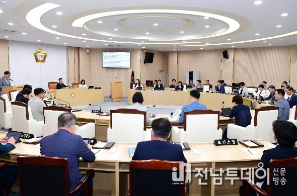 광산구의회 제281회 임시회 폐회