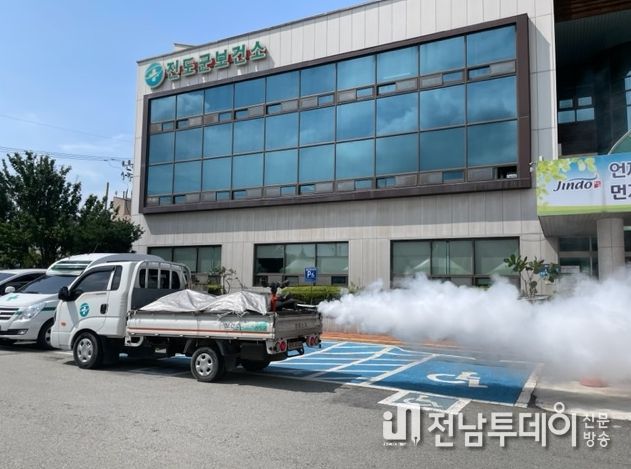 진도군, 감염병 대비 하절기 집중 방역소독 실시