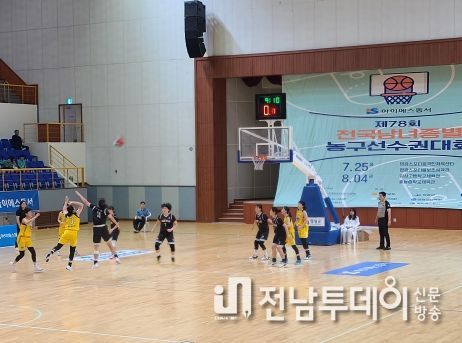 영광군 제78회 전국 남녀 종별 농구선수권대회 성료
