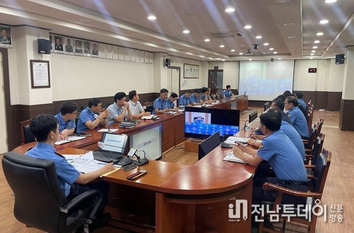 완도해경, 제6호 태풍 ‘카눈’ 대비·대응단계 돌입