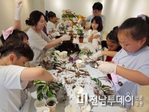 곡성군 갤러리 107, 여름예술학교 성과물 전시회 개최