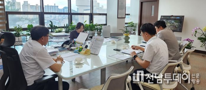 중대시민재해 비상상황 대비 모의훈련 모습