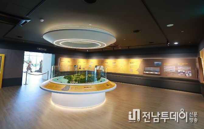장보고기념관 내부